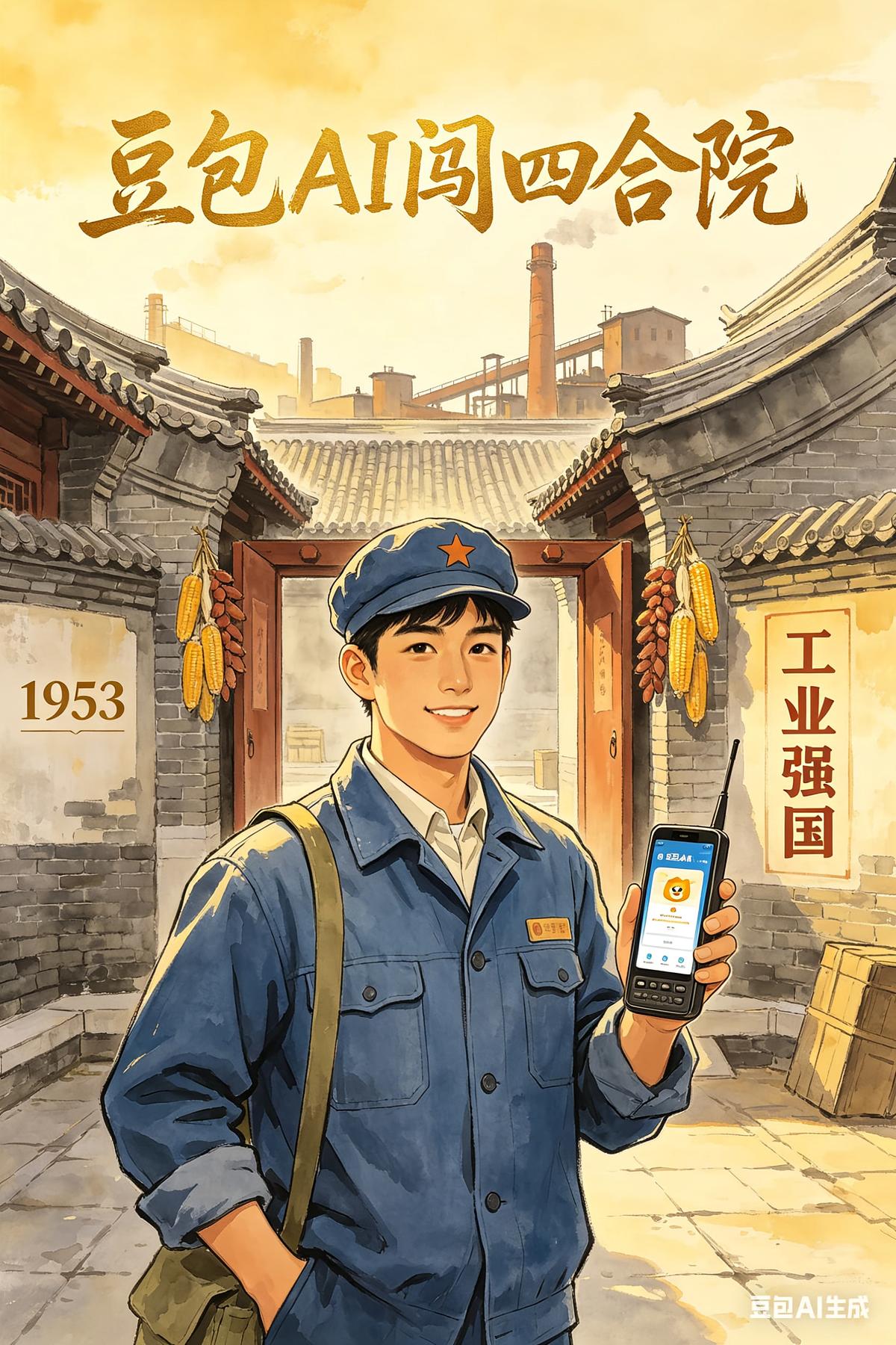 豆包AI闖四合院