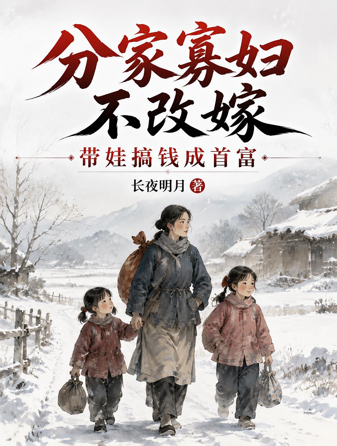 分家寡婦不改嫁，帶娃搞錢成首富
