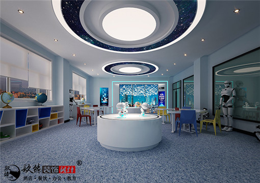 銀川回民三小教學(xué)樓裝修設(shè)計(jì)案例_銀川培訓(xùn)學(xué)校裝修公司