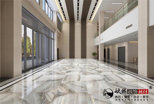 銀川辦公樓設計效果圖|镹臻設計