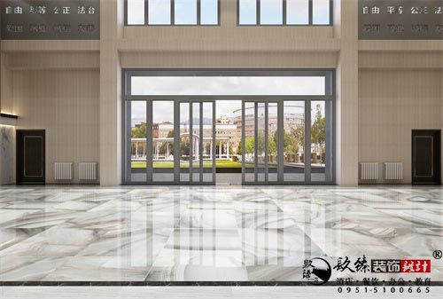 銀川辦公樓設計效果圖|镹臻設計