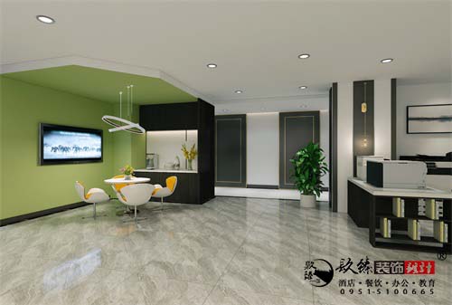 銀川辦公設計效果圖|镹臻設計