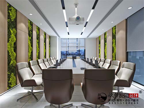 銀川辦公設計效果圖|镹臻設計