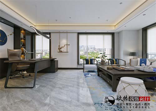 銀川辦公設計效果圖|镹臻設計