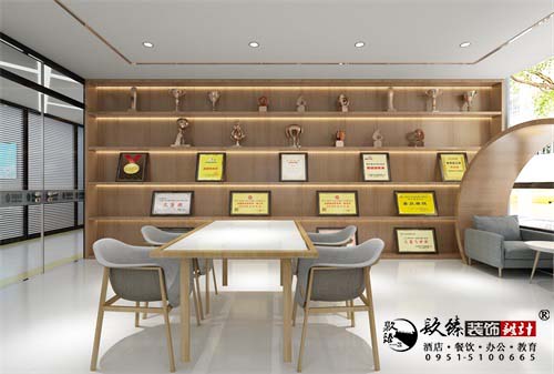 銀川營(yíng)業(yè)廳辦公設(shè)計(jì)效果圖|镹臻設(shè)計(jì)