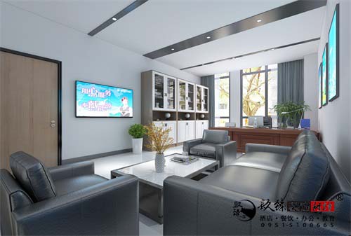 銀川營(yíng)業(yè)廳辦公設(shè)計(jì)效果圖|镹臻設(shè)計(jì)