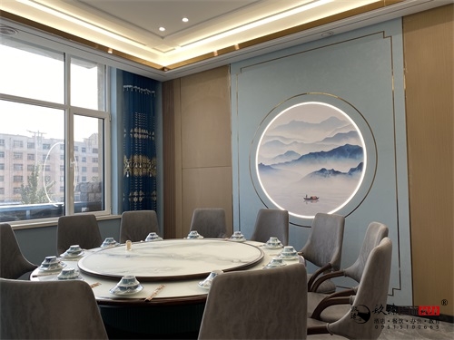 銀川中餐廳裝修設(shè)計(jì)完工實(shí)景|镹臻設(shè)計(jì)