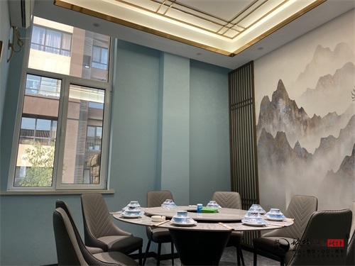 銀川中餐廳裝修設(shè)計(jì)完工實(shí)景|镹臻設(shè)計(jì)