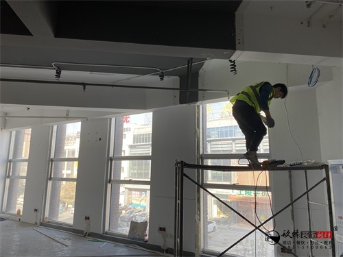 銀川火鍋店裝修設(shè)計施工進度|镹臻設(shè)計