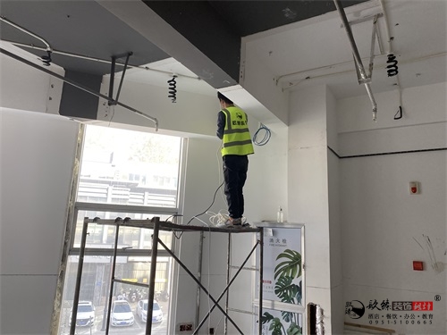 銀川火鍋店裝修設(shè)計施工進度|镹臻設(shè)計