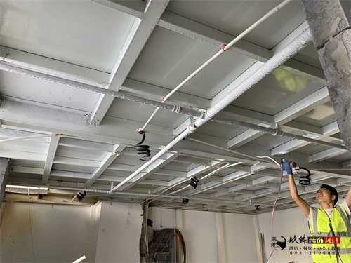 銀川火鍋店裝修設(shè)計施工進度|镹臻設(shè)計