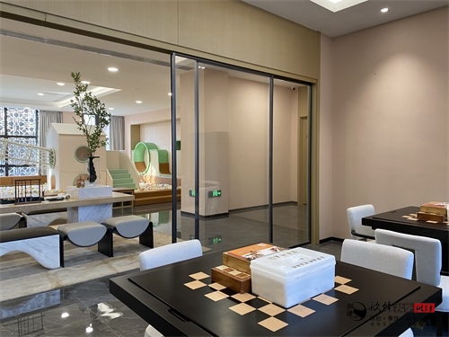 銀川會客廳裝修設(shè)計實景圖|镹臻設(shè)計